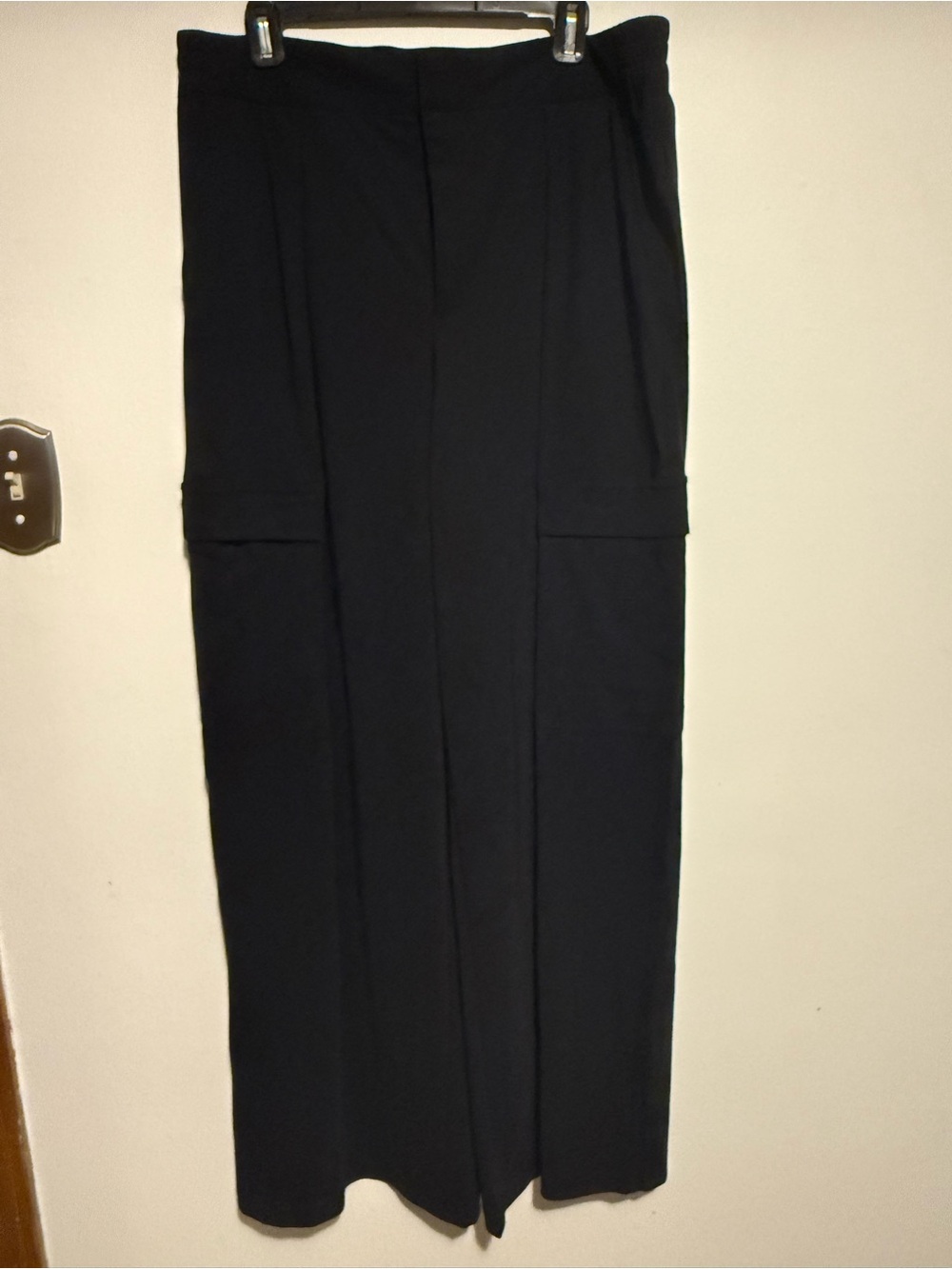 Athleta Black wide leg trousers